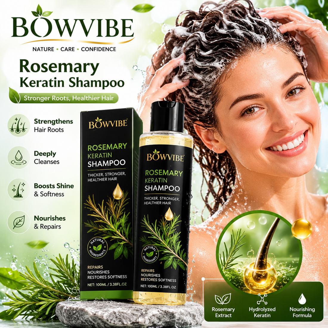 3-in-1 Repairing Shampoo