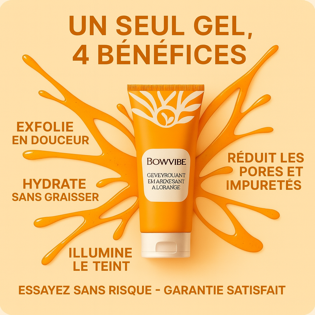 Gel Exfoliant à l’Orange Adieu taches sombres & rugosités
