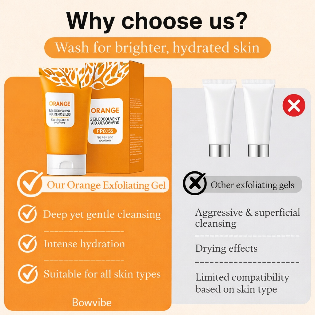 Gel Exfoliant à l’Orange Adieu taches sombres & rugosités