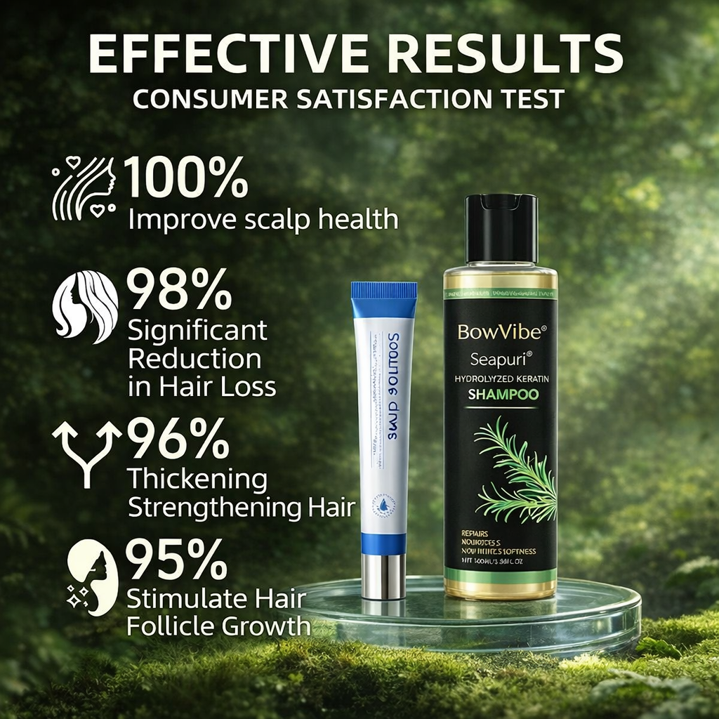 BowVibe® Seapuri® — Anti-Hair Loss, Regrowth & Hair Density
