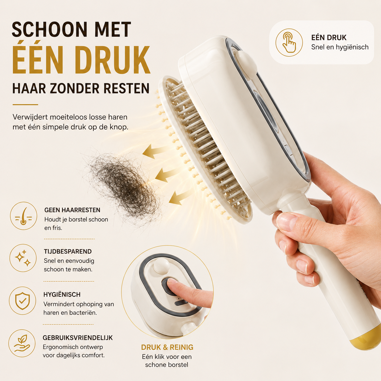 Brosse Démêlante et Lissante