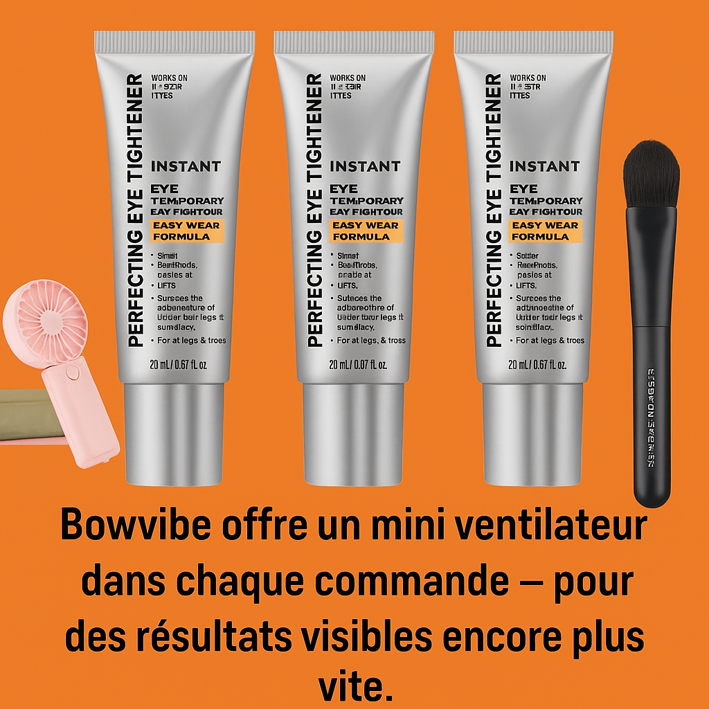 Tenseur instantané pour les yeux Technologie confortable et facile à porter