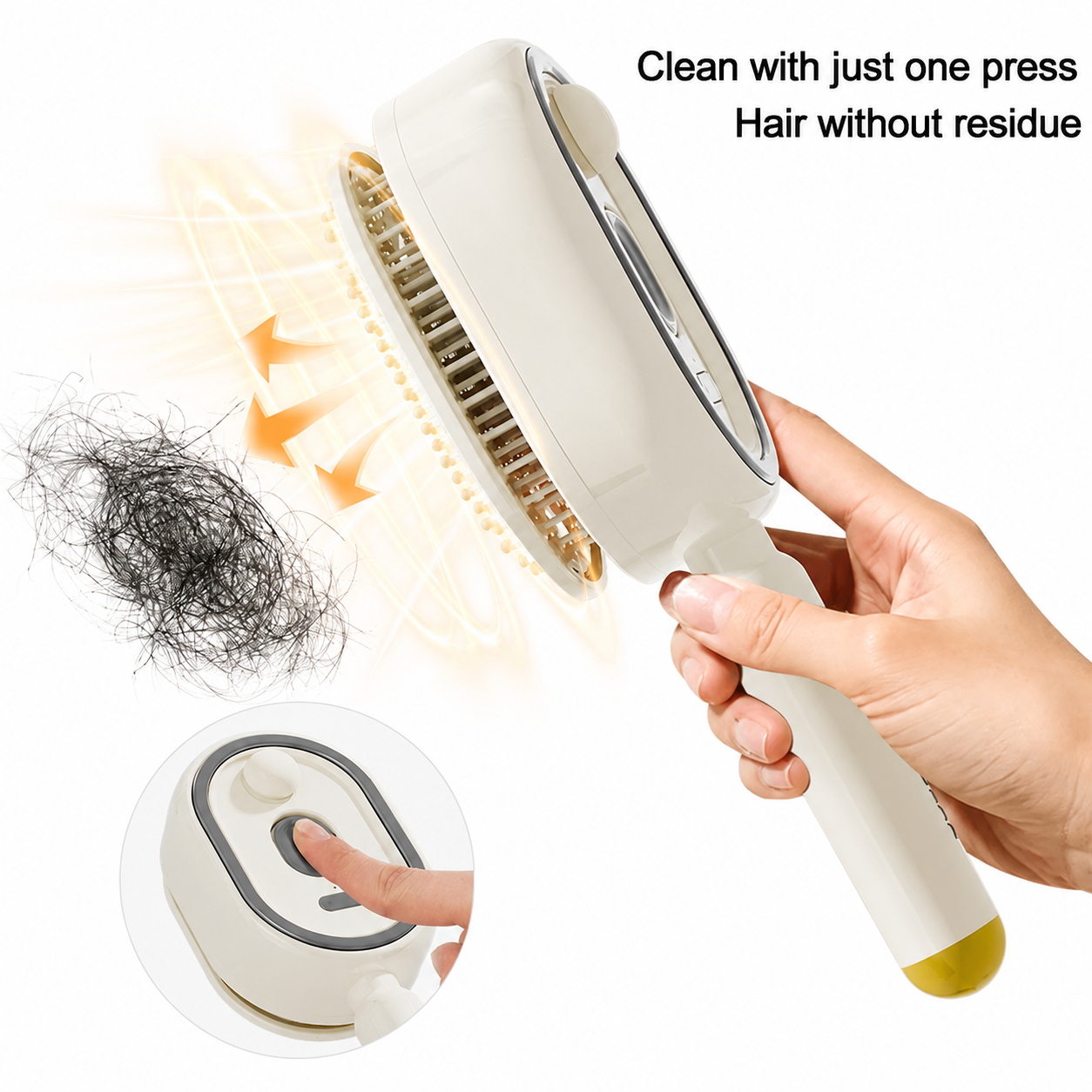 Anti-Knot & Anti-Frizz Brush