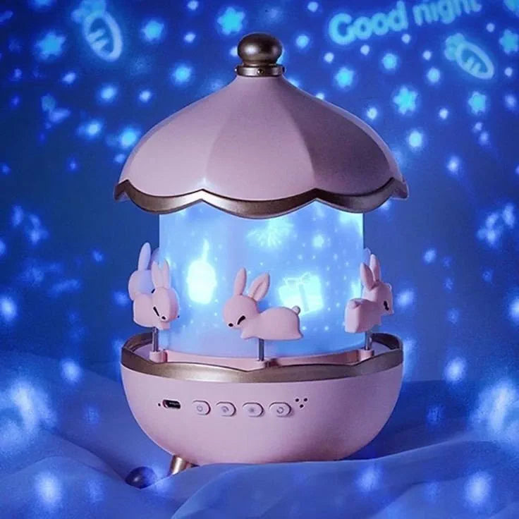 Projecteur Veilleuse Magique™ Endormez vos enfants 2x plus vite avec lumière et musique apaisantes