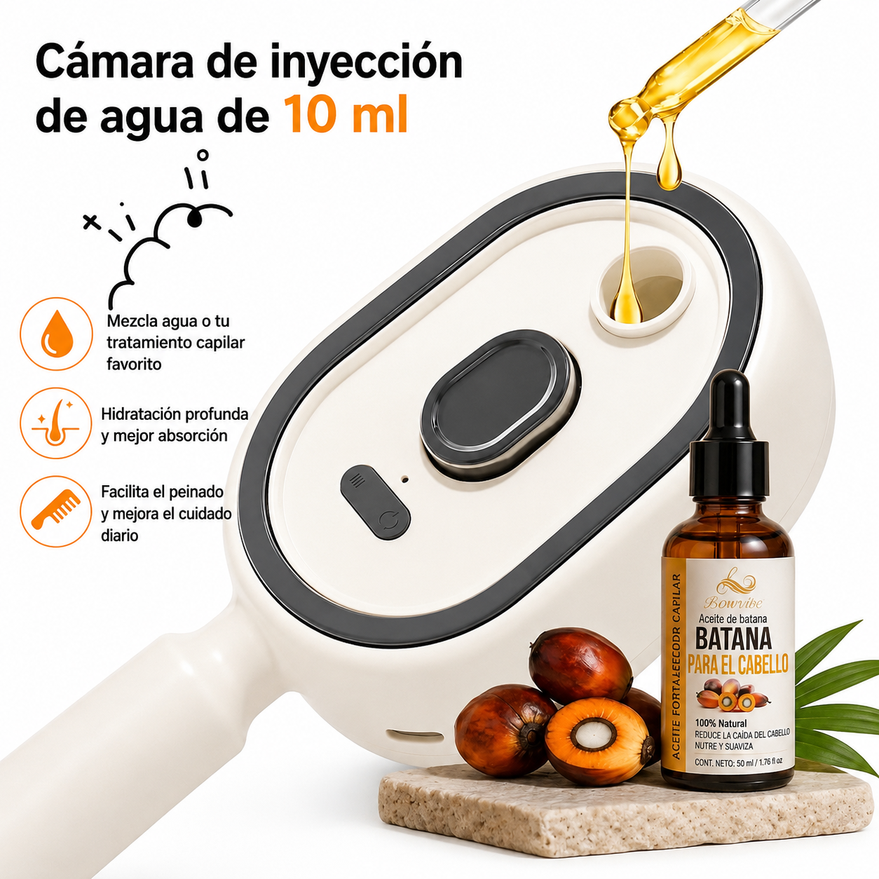 Brosse Anti-Nœuds & Anti-Frisottis