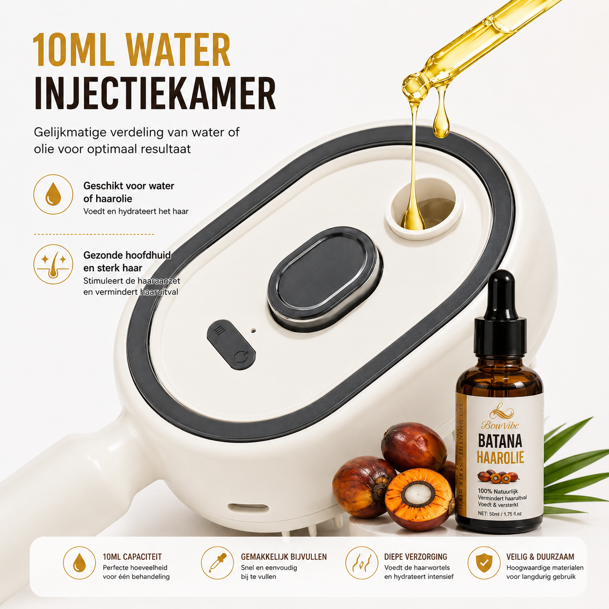 Brosse Démêlante et Lissante
