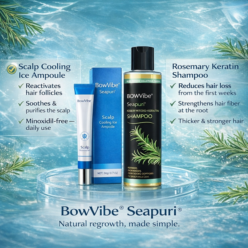 BowVibe® Seapuri® — Anti-Hair Loss, Regrowth & Hair Density