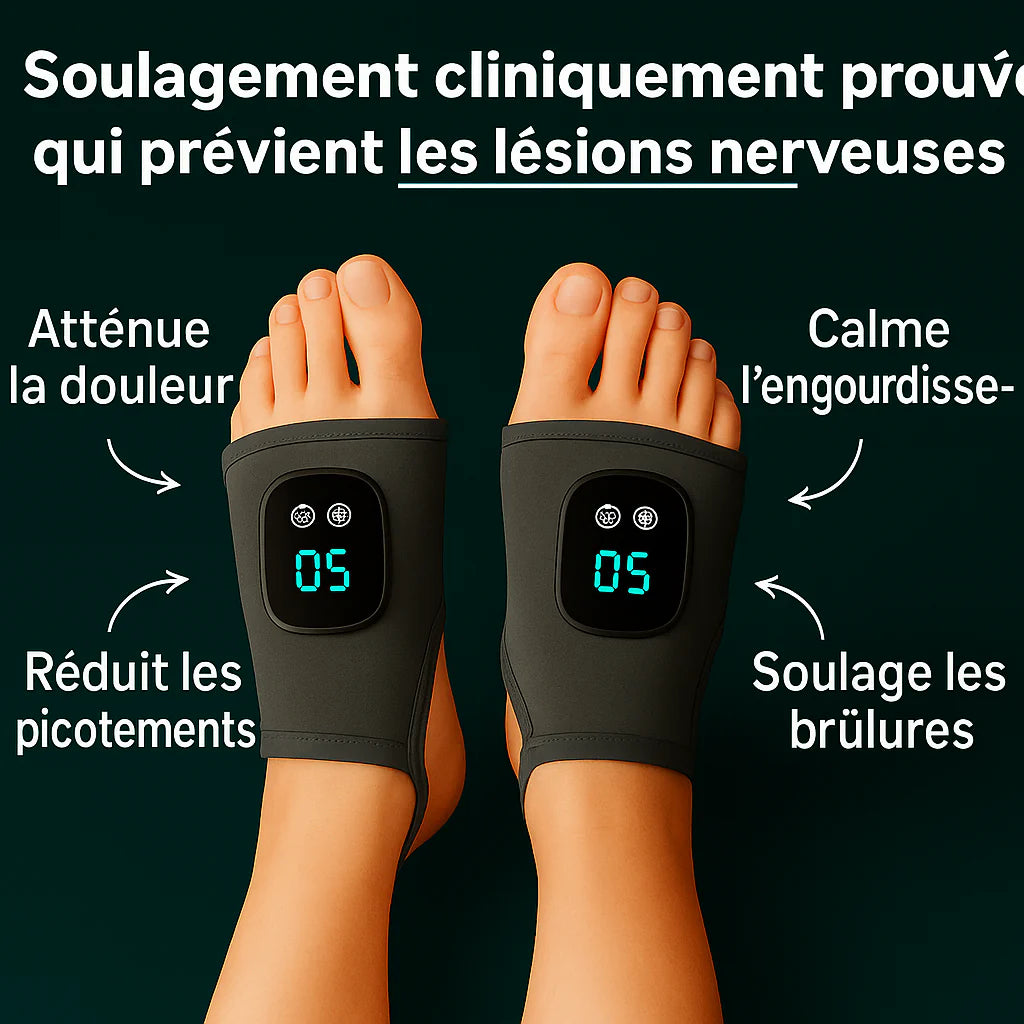 ThermoMasseur Soulagement rapide des gonflements et douleurs