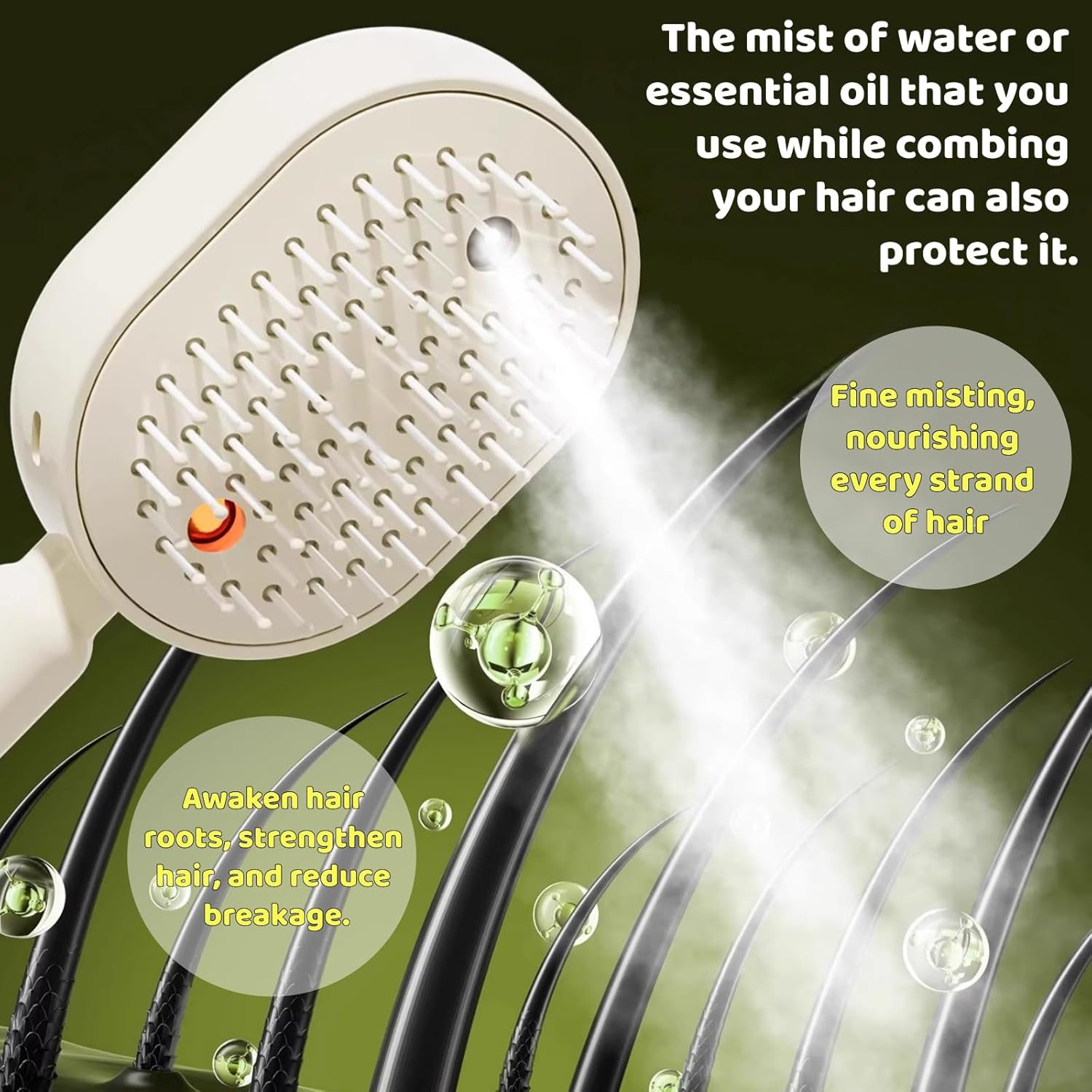 Spray Comb Massage