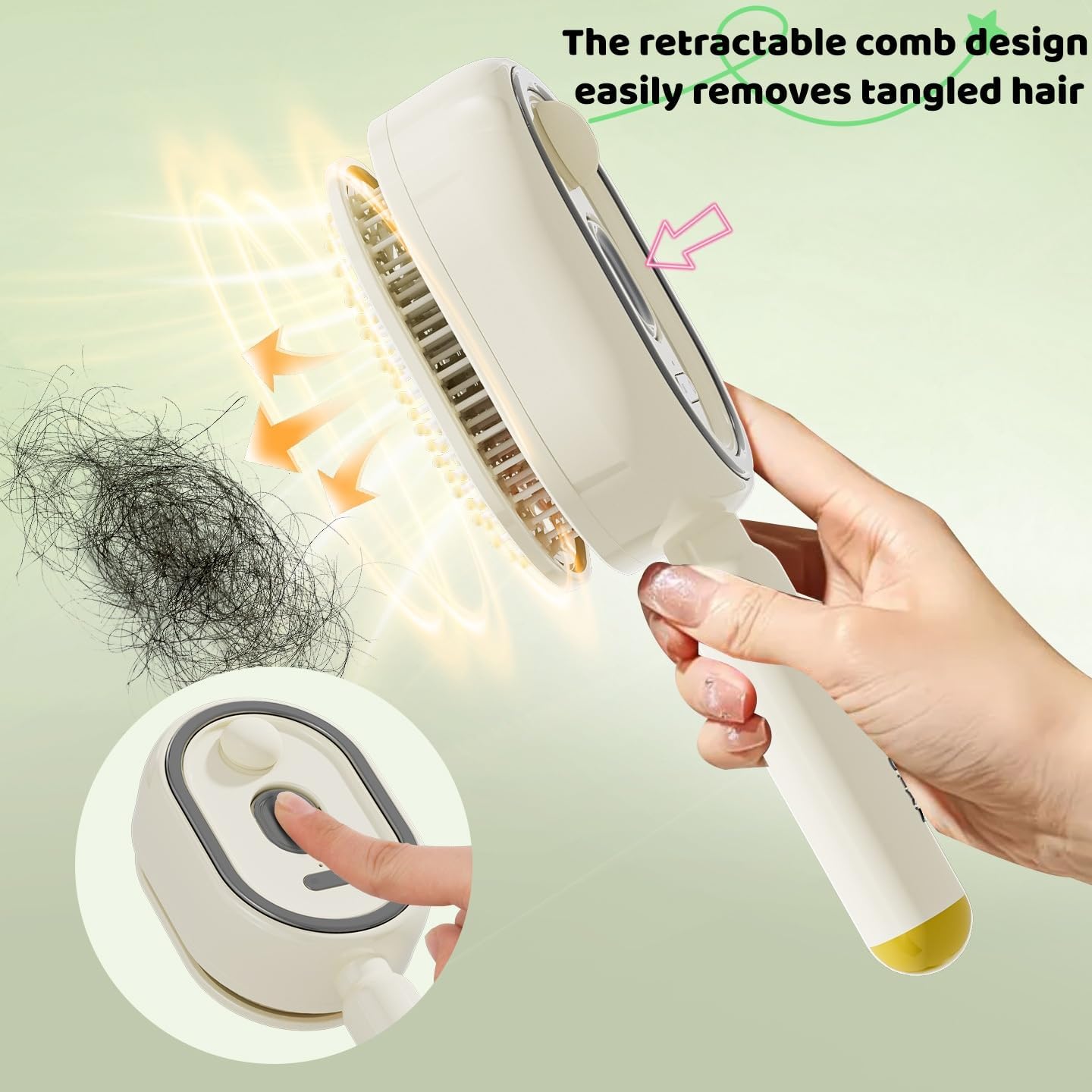Spray Comb Massage